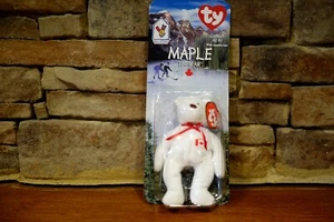 Ronald McDonald House Charities 1996 Maple The Bear Ty Beanie Baby Tag Error - Picture 1 of 8
