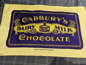 Designer Tea Towel - Cadbury's Chocolate. - Picture 1 of 1