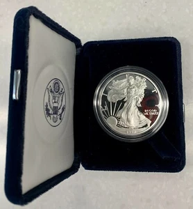 1997 P United States 1 Oz. Proof Silver American Eagle Dollar Coin - Picture 1 of 3