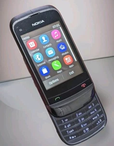 Nokia C2-02 Slider (O2 Network) 3G Smartphone Excellent Condition With Charger - Picture 1 of 9