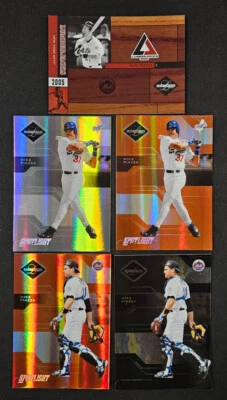 Leaf Limited Mike Piazza 2005 lote de 5 Foto 1 de 2