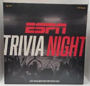 ESPN Trivia Night A Sports Trivia Familie Brettspiel Funko Spiele versiegelt - Bild 1 von 2