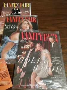 3 Vanity fair magazine lot 3 Inc lot Chadwick Boseman, Michael Strahan - Picture 1 of 2