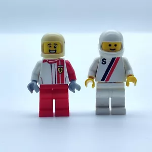 LEGO® Classic Town Minifiguren - s006 + sc077 Ferrari F40 Competizione Driver - Bild 1 von 2