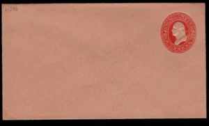 SC# U230, George Washington, 2 c, red stamp on fawn envelope, back flap open - Picture 1 of 1