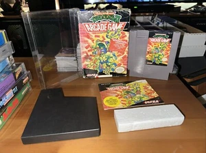 Teenage Mutant Ninja Turtles II The Arcade Game (Nintendo NES, 1990) CIB Probado - Imagen 1 de 7
