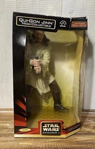 New in Box Star Wars Qui-Gon Jinn Mega Collectible Applause - Picture 1 of 11