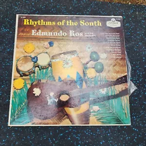 Rhythms Of The South 1958 Vinyl LP Record Edmundo Ros And His Orchestra - Foto 1 di 4