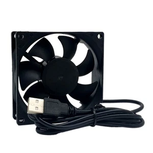 for DC 5V Cooling Fan for Chassis Router CPU Cooling USB Ball Bearin - Afbeelding 1 van 7