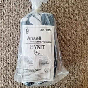 ANSELL HYNIT GLOVES 32-135--12 PAIRS SIZE 9 NEW - Picture 1 of 5
