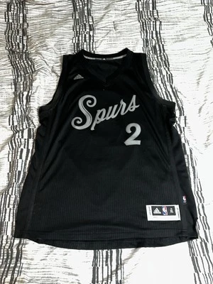 San Antonio Spurs Kawhi Leonard Mens Extra Large Christmas Jersey Adidas RARE - Imagem 1 de 4