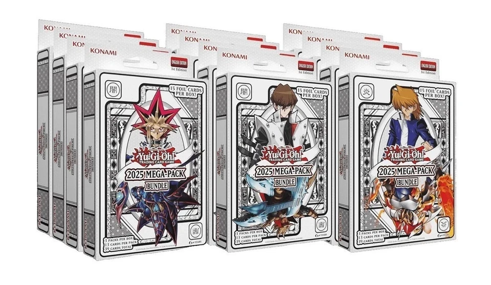 Yu-Gi-Oh 2025 Mega-Pack Paquete 12ct Caja de Exhibición SELLADA NUEVO Yugioh Foto 1 de 1