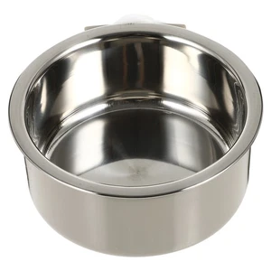 Pet Feeding Bowl Hanging Stainless Steel for Dogs Grey Color - Picture 1 of 12