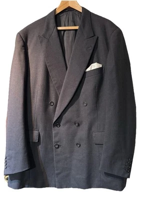 CHAQUETA D/B GRIS OJO DE PÁJARO A MEDIDA SIN MARCA UK/US 46L EUR 56L Foto 1 de 4