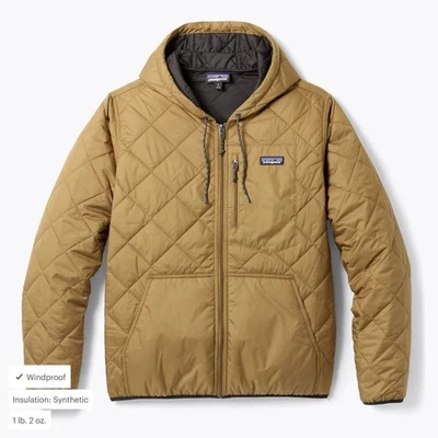 Patagonia  Diamond Quilted Insulated Bomber Hoody - Men's All Color 249822 - Image 1 of 4
