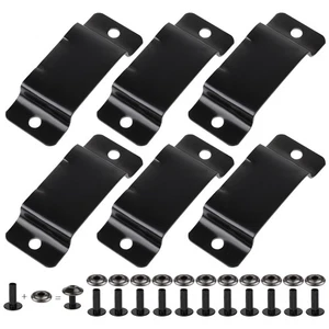 6 Piezas Cinta Medida Clip Metal Cinturón Clips para Cajas de Herramientas Kit de Herramientas Bolsos - Imagen 1 de 7