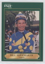 1991 Horse Star Jockey Star Cards Bill Shoemaker #5