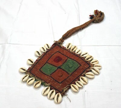 Vintage Kutch Banjara Rabari Big Tassel Heavy Hand Embroidery Ethnic Handwork  - Image 1 of 4