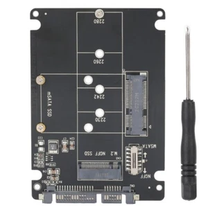 M.2 NGFF/MSATA To SATA 3.0 Adapter SSD To SATA Converter Reader Board Computer - Afbeelding 1 van 9