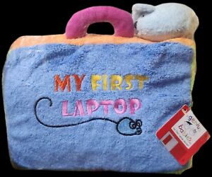 My First Laptop Plush Playset Genius Babies Gund 45291 Developmental Sensory Toy