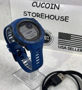 Garmin Instinct Solar 45mm Blue FRP Case w/ Tidal Blue Band (GPS) (010-02293-11) - Picture 1 of 6