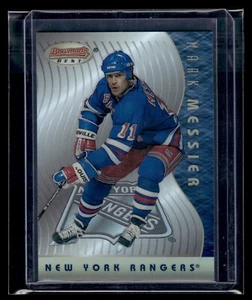 1995 Bowman's Best Refractor #BB6 Mark Messier Rangers HOF - Picture 1 of 2