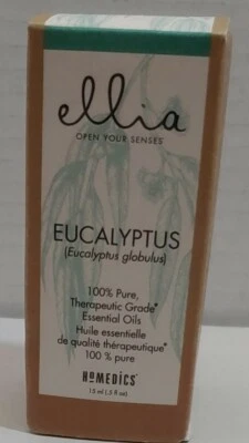 Ellia by HoMedics 15 ml aceite esencial de grado terapéutico, eucalipto (0,5 oz.) Foto 1 de 4