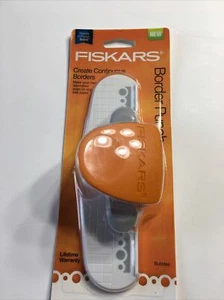 Fiskars Border Punch - Bubbles Scrapbooking Crafts Lace Look 110400-1001 NEW - Picture 1 of 3