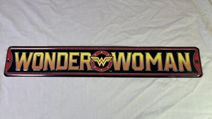 Wonder Woman 20 X 3 Metal Sign - Picture 1 of 3