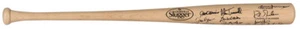 1984 Detroit Tigers Team Signed Louisville Slugger Pro Stock Blonde Bat (SS COA) - Picture 1 of 2
