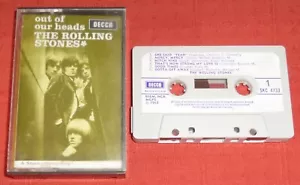 ROLLING STONES - UK CASSETTE TAPE - OUT OF OUR HEADS - PAPER LABELS - Picture 1 of 5