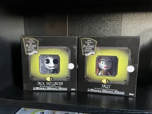 Funko 5 Star Nightmare Before Christmas Jack Skellington And Sally Figures - Picture 1 of 4