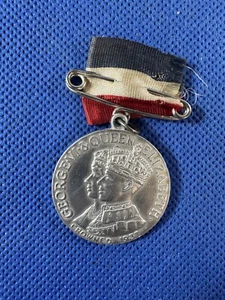 1937 George VI and Queen Mother Coronation Medal #611 - Bild 1 von 2