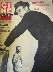 1953 COTTEN WRIGHT PARSON HOPPER DAY REGGIANI SHORTIS CINEMA REVUE N° 24 - Picture 1 of 2