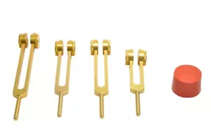 NUEVO ORO 4 piezas Set Sintonizadores Otto Profesionales Divisas Pesadas 32,48,64 y 128Hz - Imagen 1 de 3