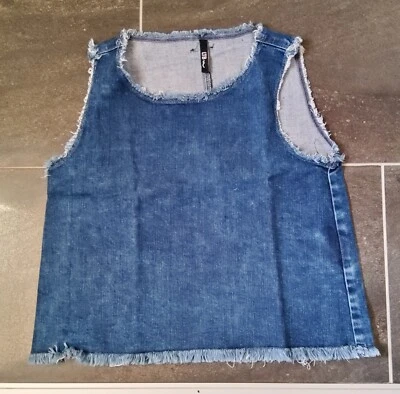 LTB ♥️ Damen Trägershirt, Jeans Stretch Gr. S - Bild 1 von 3