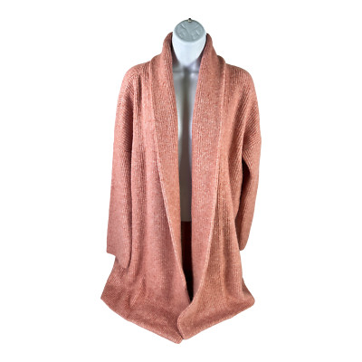 Max Mara Wool Blend Long Button Up Cardigan Made in Italy Women