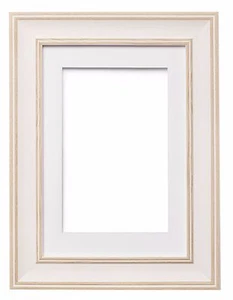 Marco de fotos Shabby Chic, Marco de fotos SC Marco de póster con montaje ROBLE BLANCO, ROBLE - Imagen 1 de 19