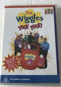 Wiggles Toot Toot DVD Original Cast Merchandise Rare Vintage 00s Abc Kids Movie - Picture 1 of 6