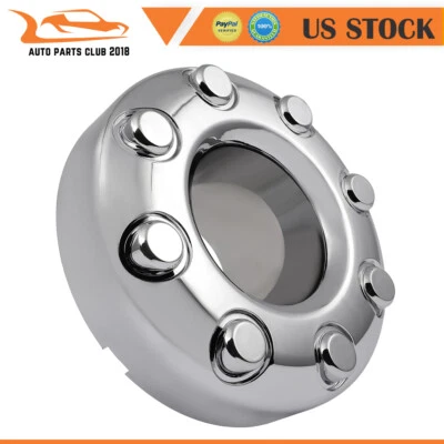 1X Chrome Front Center Hub Cap For Ford F-350 Super Duty Dually 2005 2006 - 2018 Foto 1 de 4