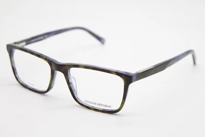 NOVO ÓCULOS BANANA REPUBLIC WINSTON IPR HAVANA AZUL AUTÊNTICO 52-17 - Imagem 1 de 4