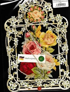 #Immagini Lucide# Ef 1456 Esclusivo Rilievo Gioiello/Immagine Finestra Filigrane - Foto 1 di 1