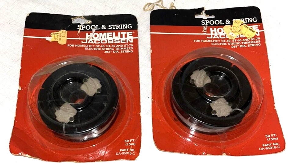 (X2)  Homelite Jacobsen Spool & String DA-95916-C For ST-40 , ST-60 , ST-70 - Image 1 of 1