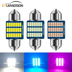 Ruiandsion 31MM LED Car Trunk Light DE3021 Car Map Light 12V White/Pink/Ice Blue - Bild 1 von 9