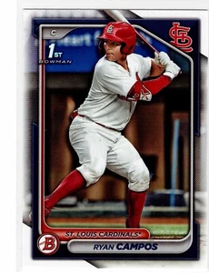 Ryan Campos Cardenales de San Luis 2024 Bowman Draft 1er Arquero *** - Imagen 1 de 2