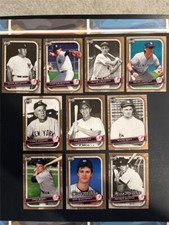 2005 Upper Deck Classics New York Yankees Team Set 10 Cards With SP
