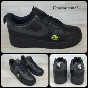 air force 1 utility black white scribble