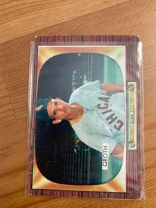 JOHNNY GROTH 1955 Bowman #117  BUY ANY 2 ITEMS FOR 50% OFF  B201R1S21P19