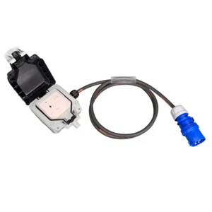 Enchufe de 16 amperios a enchufe de 1 velocidad resistente a la intemperie de 13 amperios - Adaptador de 230 V de 0,5 M + 3 M de alta resistencia - Imagen 1 de 8