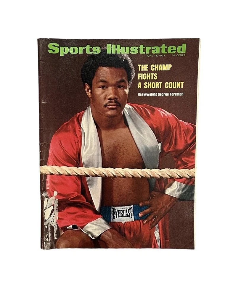 George Foreman Sports Illustrated Magazine June 18, 1973 - Image 1 of 4